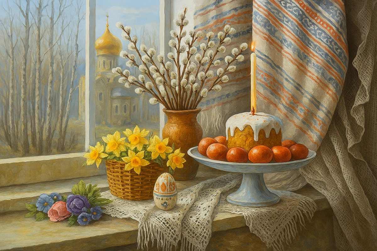 Со Светлым праздником Пасхи!